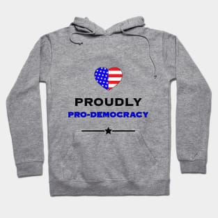 Proudly Pro-Democracy Hoodie